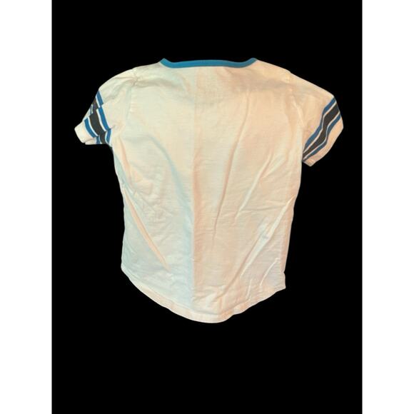 Carolina Panthers NFL Team Apparel Girls Size Medium Shirt See Dimension - Picture 5 of 6